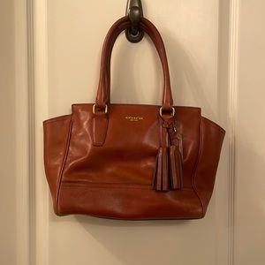 Coach Brown Legacy Candace Carryall Medium